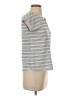 T by Talbots Gray Short Sleeve Henley Size XS - photo 4