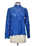J.Crew Blue Long Sleeve Blouse Size 2 - photo 1
