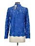 J.Crew Blue Long Sleeve Blouse Size 2 - photo 2