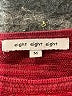 Eight Eight Eight 100% Cotton Burgundy Pullover Sweater Size M - photo 7