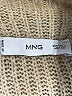 MNG Stripes Tan Turtleneck Sweater Size S - photo 7