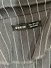Shein 100% Polyester Stripes Gray Blazer Size S - photo 6