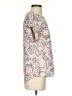 Calvin Klein 100% Polyester Paisley Pink Short Sleeve Blouse Size S - photo 4