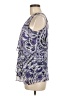 AGB 100% Polyester Purple Sleeveless Blouse Size M - photo 5