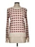 Unbranded Checkered-gingham Ivory Pullover Sweater Size L (estimated) - photo 1