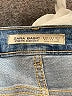 Zara Basic Stripes Blue Jeans Size 10 - photo 7