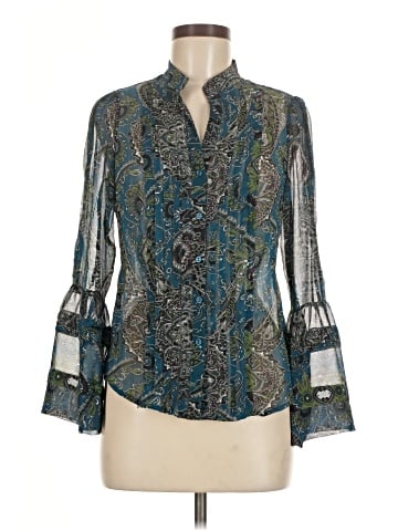 INC International Concepts Long Sleeve Blouse (view 1)