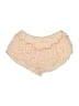 Anthropologie Hearts Orange Shorts Size S - photo 1