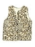 Mud Pie 100% Polyester Ivory Faux Fur Vest Size 4T - 5T - photo 1