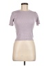 Assorted Brands Purple Short Sleeve Top One size - photo 1