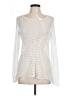 Eileen Fisher 100% Organic Linen White Pullover Sweater Size L - photo 1