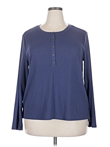 G.H. Bass & Co. Long Sleeve Henley (view 1)