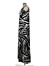 Chico's Animal Print Black Casual Dress Size Lg (2) - photo 5