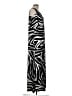 Chico's Animal Print Black Casual Dress Size Lg (2) - photo 4