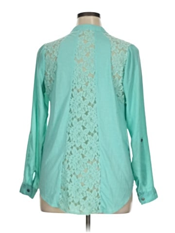 Xhilaration Long Sleeve Blouse (view 2)
