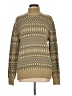 Topman 100% Acrylic Chevron-herringbone Tan Pullover Sweater Size M - photo 1
