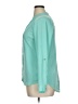 Xhilaration 100% Polyester Teal Long Sleeve Blouse Size XL - photo 5
