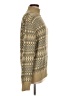 Topman 100% Acrylic Chevron-herringbone Tan Pullover Sweater Size M - photo 4