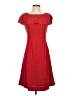 J. Peterman Solid Red Cocktail Dress Size 0 - photo 1