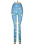 Fabletics Hearts Blue Leggings Size M - photo 1
