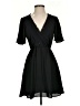 Blue Rain 100% Polyester Solid Black Casual Dress Size XXS - photo 1