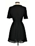 Blue Rain 100% Polyester Solid Black Casual Dress Size XXS - photo 2
