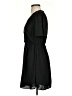 Blue Rain 100% Polyester Solid Black Casual Dress Size XXS - photo 5
