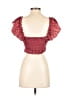 Shein 100% Polyester Red Sleeveless Blouse Size 2 - photo 2