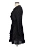 Express 100% Rayon Polka Dots Black Casual Dress Size S - photo 5
