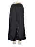 Nia 100% Polyester Solid Black Casual Pants Size XL - photo 1
