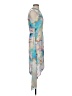 BCBGMAXAZRIA 100% Polyester Tie-dye Blue Cocktail Dress Size XXS - photo 4