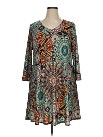 Perfectly Priscilla 3/4 Sleeve Blouse (view 1)