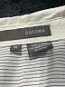 Sandra Ivory Long Sleeve Button-Down Shirt Size M - photo 7