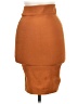 Wow Couture Solid Orange Casual Skirt Size M - photo 2