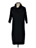 Lands' End Canvas Solid Black Casual Dress Size XXS - photo 1