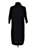 Lands' End Canvas Solid Black Casual Dress Size XXS - photo 2
