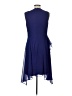 DKNY 100% Polyester Blue Cocktail Dress Size 10 - photo 2