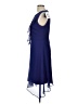DKNY 100% Polyester Blue Cocktail Dress Size 10 - photo 5