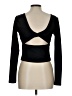 Fabletics Black Long Sleeve T-Shirt Size L - photo 2