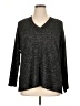 Bobeau Metallic Gray Pullover Sweater Size 1X - photo 1