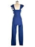 21 Saints Solid Blue Jumpsuit Size M - photo 2