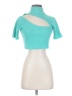 Cider Teal Short Sleeve Top Size S - photo 1