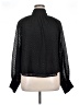 CeCe Black Long Sleeve Blouse Size XL - photo 1