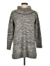 Eight Eight Eight 100% Cotton Gray Turtleneck Sweater Size L - photo 1