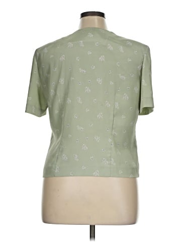 Leslie Fay Short Sleeve Blouse (view 2)