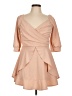 Boohoo Tan Cocktail Dress Size 12 - photo 1