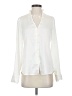 Express Outlet 100% Polyester Ivory Long Sleeve Blouse Size XS - photo 1