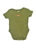Amazon Essentials 100% Cotton Solid Green Short Sleeve Onesie Size 0-3 mo - photo 1
