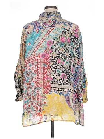 Johnny Was 3/4 Sleeve Blouse (view 2)