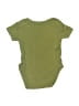 Amazon Essentials 100% Cotton Solid Green Short Sleeve Onesie Size 0-3 mo - photo 2